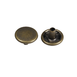 Кнопки установочные тип контакта "кольцо"  BIG 1054 Кнопка 9/15 (O-образная) 15мм (A) металл, латунь BIG