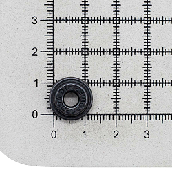 1012-14 Часть кнопки 9 (O-образная) 14мм (B) металл, черненый