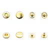 Кнопка №54 (S-образная) 12,5мм металл (уп.~144шт) NEW STAR золото