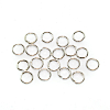4AR241/242/243 Кольцо соединительное 0,9*6мм, 50шт/упак, Astra&Craft серебро
