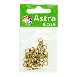 4AR241/242/243 Кольцо соединительное 0,9*6мм, 50шт/упак, Astra&Craft