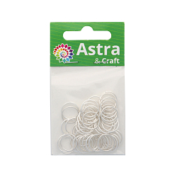 4AR253/254 Кольцо соединительное двойное, 6мм, 50шт/упак, Astra&Craft