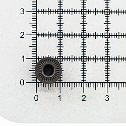 1209 Часть кнопки 520 (S-образная) 11мм (D) металл, латунь BIG