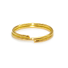 4AR259/260 Кольцо соединительное двойное, 12мм, 50шт/упак, Astra&Craft Яркое золото
