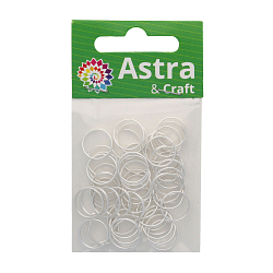 4AR259/260 Кольцо соединительное двойное, 12мм, 50шт/упак, Astra&Craft