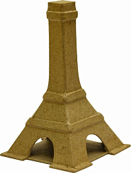 Фигурка из папье-маше, Эйфелева башня 12,5*7,5см