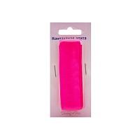 Лента контактная пришивная, 20 мм*25 см, Hobby&Pro (04 люм. розовый)