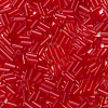 Стеклярус Astra&Craft 5мм, 15г 5 красный прозрачный