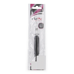 30814 Крючок для вязания с эргономичной ручкой BasixAluminum 3,5мм, алюминий, серебр/черный, KnitPro