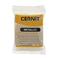 CE0870056 Пластика полимерная запекаемая 'Cernit METALLIC' 56 гр. (050 золото)