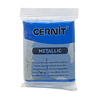CE0870056 Пластика полимерная запекаемая 'Cernit METALLIC' 56 гр. (200 синий)
