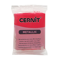 CE0870056 Пластика полимерная запекаемая 'Cernit METALLIC' 56 гр. (400 красный)