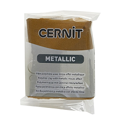 CE0870056 Пластика полимерная запекаемая 'Cernit METALLIC' 56 гр. (059 античная бронза)
