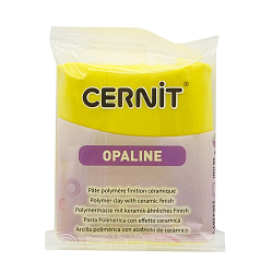 CE0880056 Пластика полимерная запекаемая 'Cernit OPALINE' 56 гр. (717 первичный желтый)