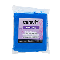 CE0880250 Пластика полимерная запекаемая 'Cernit OPALINE' 250 гр. (261 первичный синий)