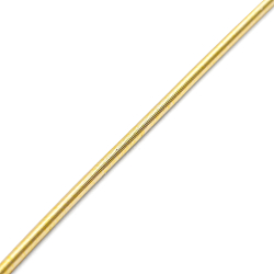КМ001НН1 Канитель гладкая матовая Золото 1 мм 5 грамм +/- 0,1 гр.