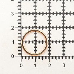 ГМХ3439 Кольцо 15мм металл, золото цв.02