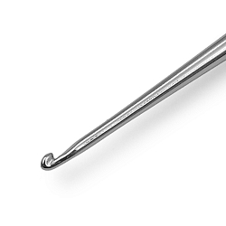30763 Крючок для вязания Steel 1мм, сталь, серебро, KnitPro