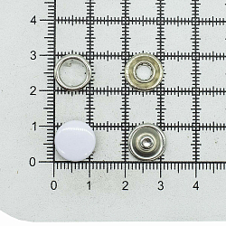 520211 Кнопки блузочные, белые, 11 мм, упак./6 комплектов, Hobby&Pro