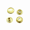 Кнопка №61 (O-образная) 15мм металл (уп.~72шт) NEW STAR золото