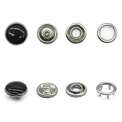 Кнопки установочные трикотажные Hobby&Pro 520213 Кнопки блузочные, 11 мм, 6 комплектов, черный Hobby&Pro