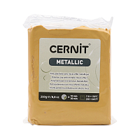 CE0870250 Пластика полимерная запекаемая 'Cernit METALLIC' 250 гр. (050 золото)
