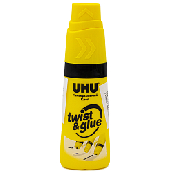 UHU 38580 Клей универсальный Twist&Glue, 35 мл, UHU