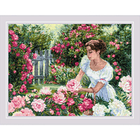 2115 Набор для вышивания Риолис 'В саду' 30*40 см