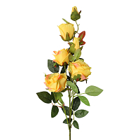 Цветок искусственный 'Кустовая роза' 95см