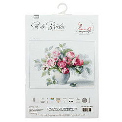 B2280 Набор для вышивания 'Этюд с чайными розами' 35,5*26см, Luca-S