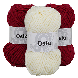 Набор для вязания шапки 'Oslo' 3*50гр, 3*50м (70% полиакрил, 30% шерсть)