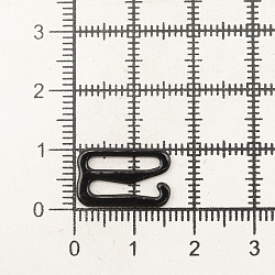 ГВ1009 Крючок 12 мм металл/эмаль, 20 шт/упак, черный