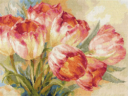 Алиса 2-29 Набор для вышивания АЛИСА 'Тюльпаны' 40*30см