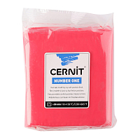 CE090025 Пластика полимерная запекаемая 'Cernit № 1' 250гр. (400 красный)
