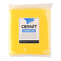 CE090025 Пластика полимерная запекаемая 'Cernit № 1' 250гр. (700 желтый)