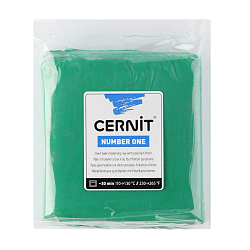 CE090025 Пластика полимерная запекаемая 'Cernit № 1' 250гр. (600 зеленый)