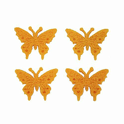 61215461 Бабочки из фетра оранжевый 10шт Glorex