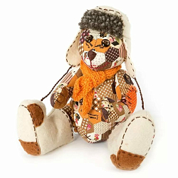 ПРМ601 Набор для изготовления текстильной игрушки серия Русский Мишка 'Потапыч'