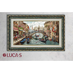 BU5003 Набор для вышивания 'Венеция', 58*30см, Luca-S