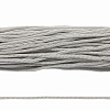 Шнур вязаный п/п 5мм*100м 5-16 серебро светло-серый
