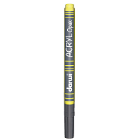 DA0220014 Маркер акриловый Darwi OPAK, 1мм (укрывистый) (720 темно-желтый)