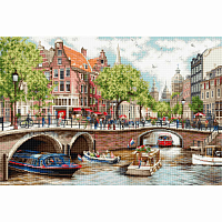 BU5005 Набор для вышивания 'Амстердам' 47,5*32см, Luca-S