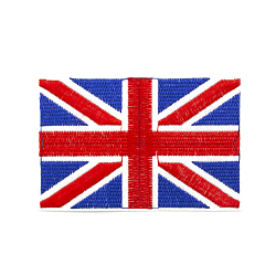 Термоаппликация LM-80359, 'Английский флаг', (0411-0817)