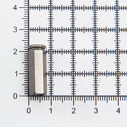 6660-0100 Наконечник шестигранный 20*7мм металл, черный никель