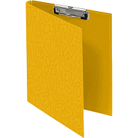 LAMARK450 Папка-планшет с крышкой Delight Time А4, с верх. заж., ламин. картон, корешок 10 мм, манго