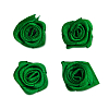 К-9081 Цветы пришивные 1,9см. 4шт. 579 зелёный
