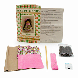 МК-02 Набор для изготовления текстильной игрушки HAPPY HANDS 'Софийка' 15см