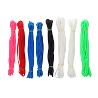 Шнуры для плетения цветные, 80 см, упак./8 шт., Astra&Craft (цветные)