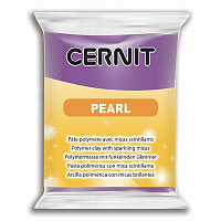CE0860056 Пластика полимерная запекаемая 'Cernit PEARL' 56 гр (900 фиолетовый)