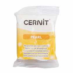 CE0860056 Пластика полимерная запекаемая 'Cernit PEARL' 56 гр (085 жемчужно-белый)